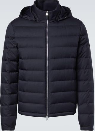 Ermenegildo Zegna Technical twill down jacket