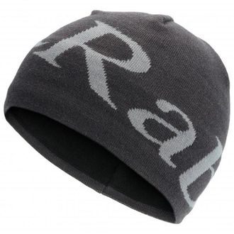 RAB Logo Beanie M&uuml;tze - Unisex | grau