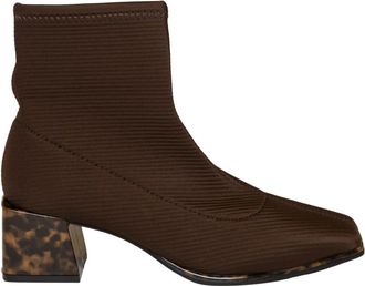 Gioseppo Enkellaarsjes met elastiek - Dames - Laarzen met Hak - Bruin - 36 EU - Leer - Schoenen