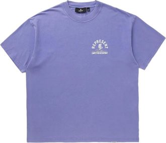 Represent T-shirt con applicazione - Blu