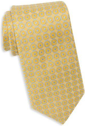 Ted Baker Westferry Circle Neat Silk Blend Tie in Yellow at Nordstrom Rack