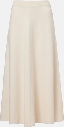 Jardin Des Orangers Gonna midi in lana e cashmere
