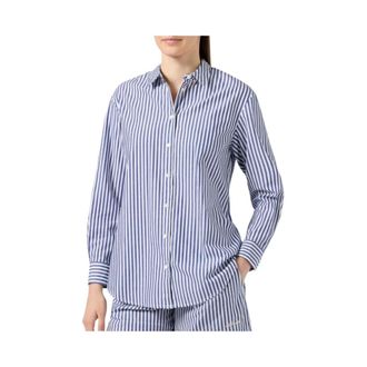 MC2 Saint Barth Shirts, female, Blue, Size: XS Camicia Brigitte