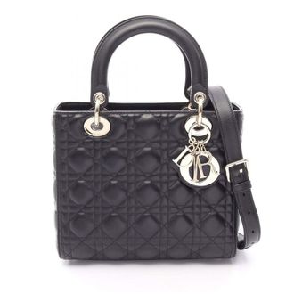 Dior Pre-owned Dior Medium Lambskin Cannage Lady Dior Ladies PZR6BB65KQ9UGSJ7