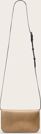 AllSaints Leather Maeve Leather Cardholder Crossbody, Size: One Size