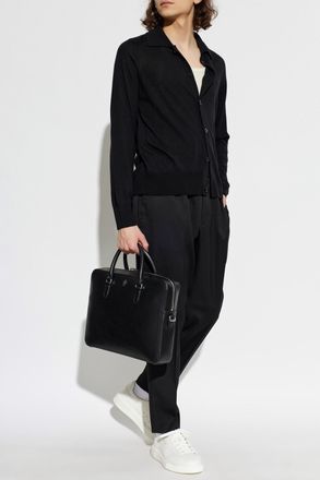 Golden Goose Wool Trousers, Mens, Black
