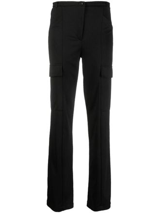 Patrizia Pepe Technical slim-fit cargo trousers - women - Polyester - II - Black