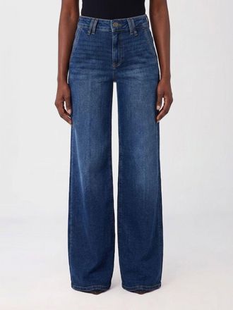 Liu Jo High-Waisted Wide-Leg Palazzo Jeans in Stretch Denim
