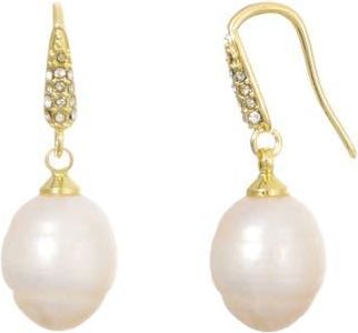 Adornia Freshwater Pearl Drop Earrings in Gold/White at Nordstrom Rack