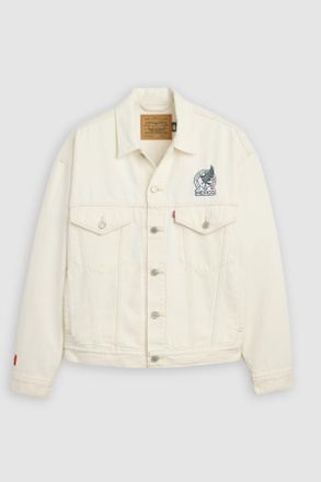 Levi's Trucker Jacket Levis Mexico Football Type III - Hombre - 2XL - Verde / Mexico