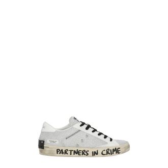 Crime London Sneakers, female, Gray, Size: 7 US Distressed Sneakers