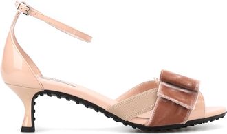 Tod's Tods 50Mm Velvet-Bow Sandals