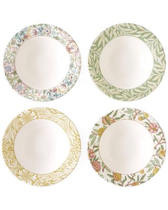 Spode Morris & Co. Set Of 4 Assorted Cereal Bowls