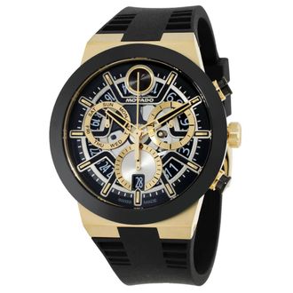 Movado Bold Chronograph Quartz Black Dial Mens Watch 3601307