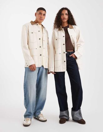 Lee x Crayola - Chore - Cappotto unisex classico &eacute;cru in coordinato-Bianco