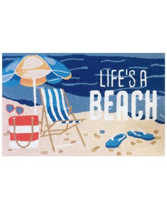 The Rug Market Lifes A Beach 24X36in Doormat