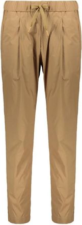 Herno Lichtgewicht Casual Broek met Verstelbare Taille - Dames - Broeken - Bruin - XS - Polyester - Broeken