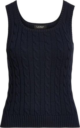 Ralph Lauren Sleeveless Top - Dames - Tops zonder mouwen - Blauw - L - Tops