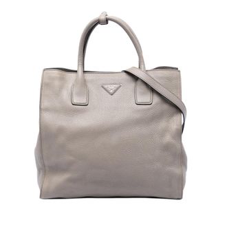 Prada Pre-owned Prada Vitello Daino Open Convertible Tote Ladies RT3KU59B6U3ZDA0L