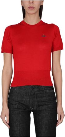 Vivienne Westwood Bea Top - Dames - T-shirts - Rood - XS - Tops