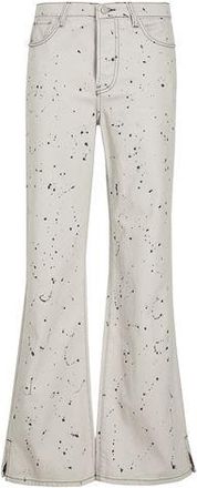 8 by YOOX PAINTED DENIM PANTS