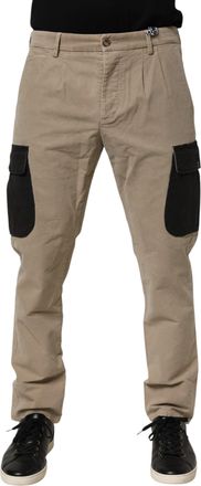AT.P. CO AT. P.CO Mid Waist Skinny Men Cargo Chino Trouser Mens Pants