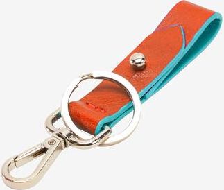 Tusk Siam Loop Keychain in Orange /Sky at Nordstrom