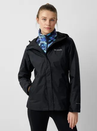 Columbia Womens Arcadia packable rain jacket