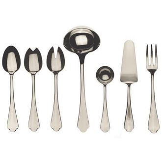 Mepra Dolce Vita Serving Set - 7 Pieces in Champagne at Nordstrom