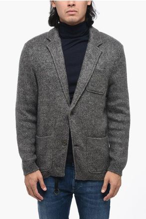 Sunhouse Knit Blazer with Horn Buttons size 44