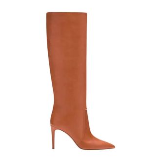 PARIS TEXAS Heeled Boots, female, Brown, Size: 6 US Px1182 Xlth3 Stiletto Boot