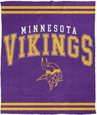 Pegasus Sports Minnesota Vikings Nfl Team Classic Logo Fleece Blanket