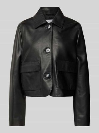 Jake*s Lederjacke in Black, Gr&ouml;&szlig;e 38