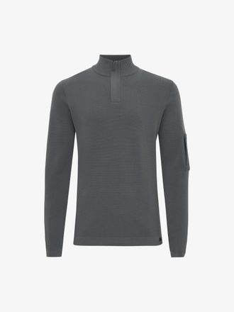 Genti Half Zip | Donkergrijs