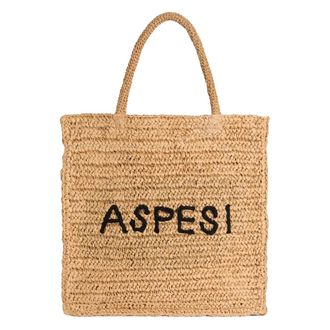 Aspesi Tote Bags, female, Brown, Size: ONE SIZE Looking Good Tote