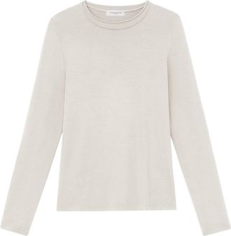 Lafayette 148 New York Long Sleeve Crewneck T-Shirt