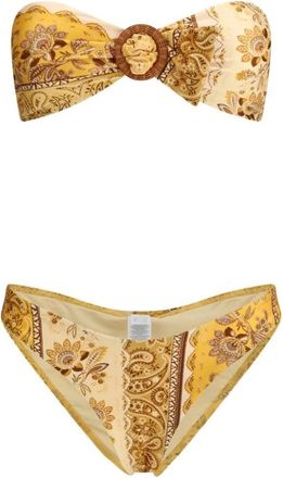 Zimmermann Lucky Bamboo Bandana Badpak - Dames - Bikinis - Veelkleurig - M - Badmode