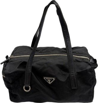 Prada Black Boston Bag (Pre-Owned)