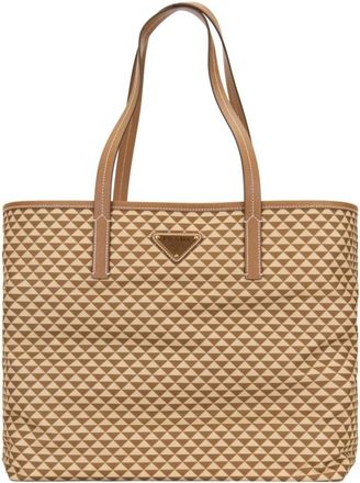 Prada Tote Bag - Bags - Mujer - Beige - ONE SIZE