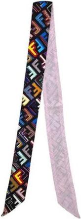Fendi Pre-owned Silk Scarf - Dames - Vintage Accessoires - Veelkleurig - ONE Size - Vintage