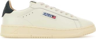 Autry Ivory Leather Dallas Sneakers