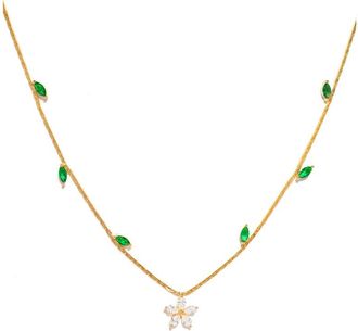 Girls Crew Fresh Bloom Necklace in Gold at Nordstrom