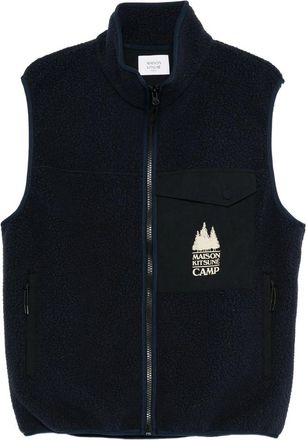 Maison Kitsun&eacute; Zip-fastening Chest-pocket Gilet