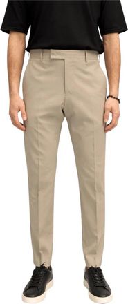 Pantaloni Torino B-Stretch Tropical Broeken - Heren - Nette broeken - Beige - 2XL - Wol - Broeken