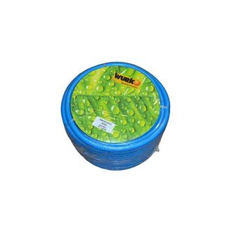 Wurko Manguera Azul Tricotada 25 Mm 17 Bar Rollo 50 M, Manguera De Riego Azul Trico2000 Tres Capas 25mm. - Pvc Flexible E Hilo De Poli&eacute;ster Tricotado. - 25m