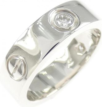Cartier White Gold (18K) Band Ring (Pre-Owned)
