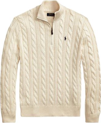 Polo Ralph Lauren Maglione con zip - Toni neutri