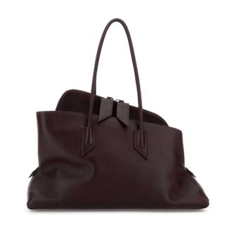 The Attico Dames, Tassen, Rood, Maat: ONE Size Leer
