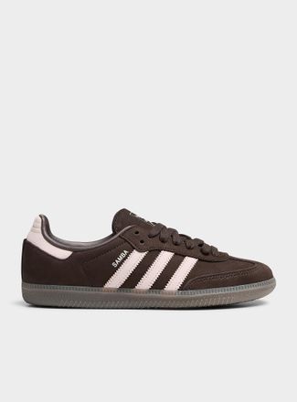 adidas Womens Coffee leather Samba OG sneakers Women