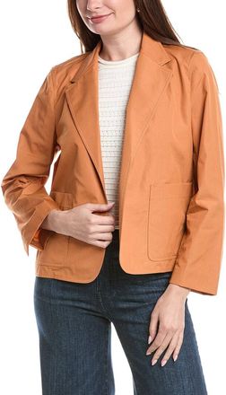 Lafayette 148 New York Cropped Boyfriend Blazer